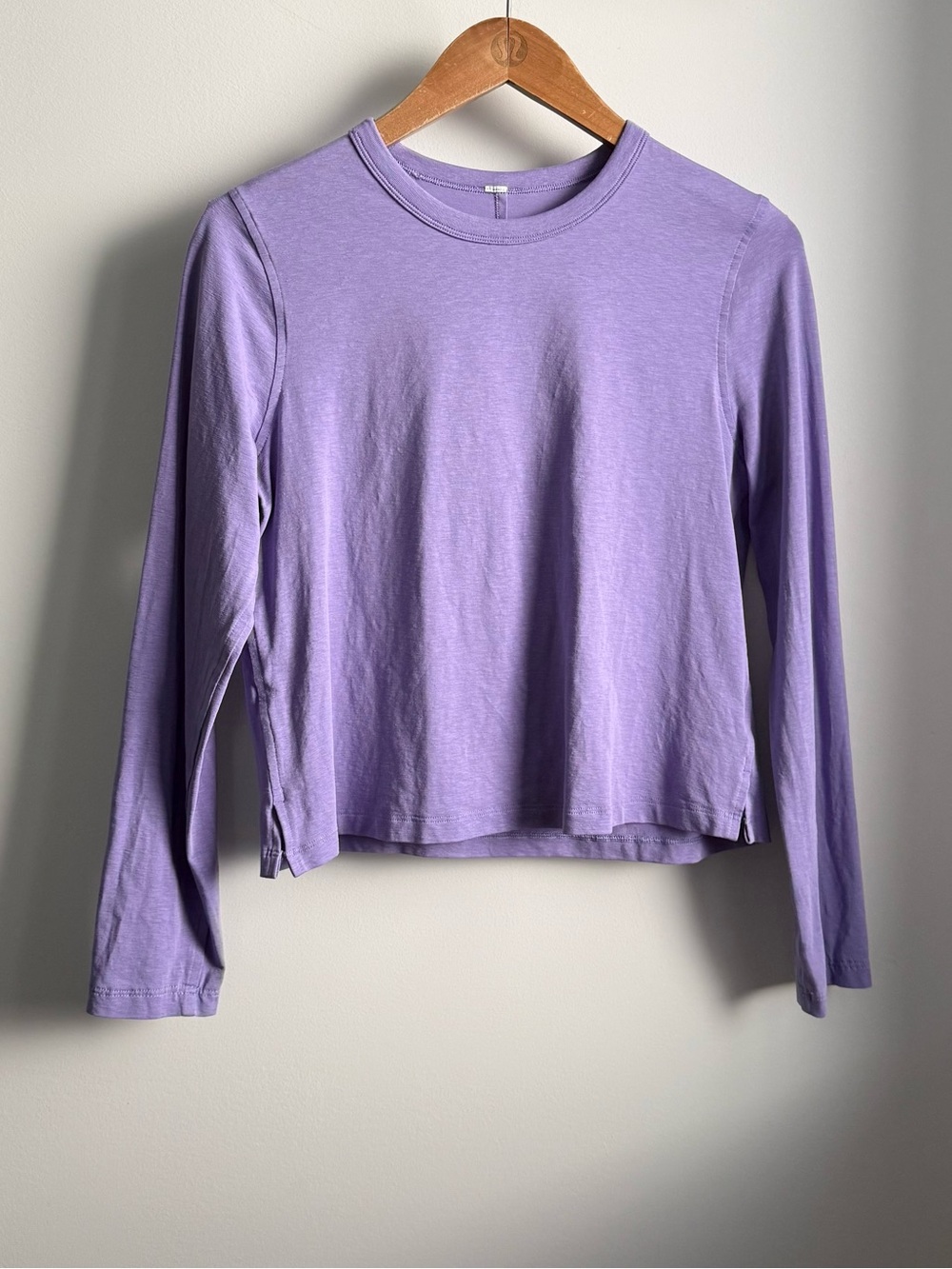 lululemon classic fit cotton blend long sleeve